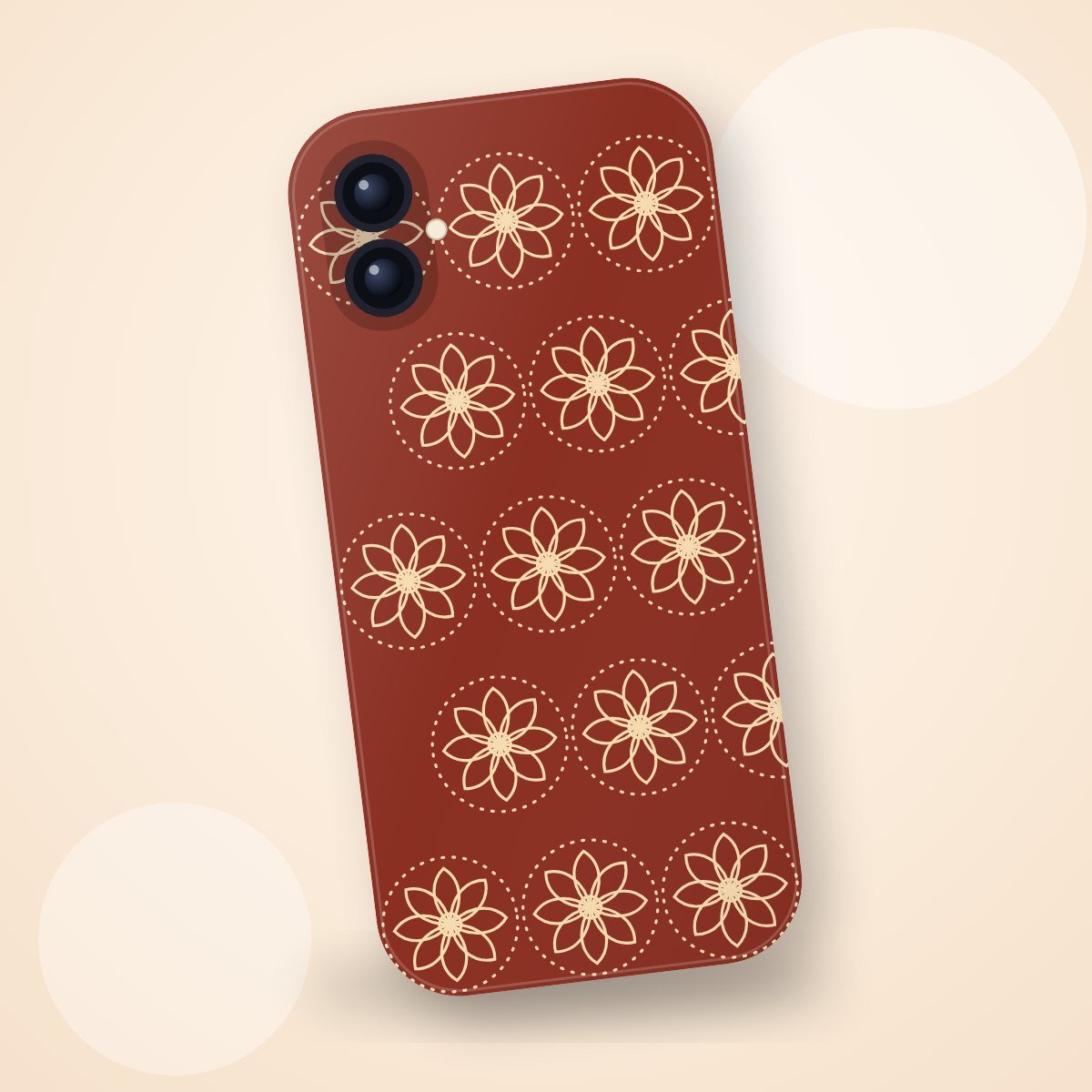 Mehendi Bloom Case for iPhone 16
