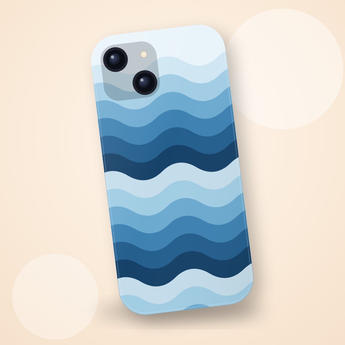Monsoon Waves Case for iPhone 15